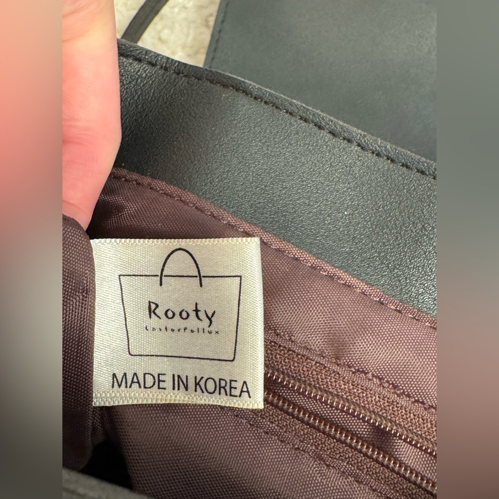 Rooty Multifunctional Backpack, Black, Made In Ko… - image 7